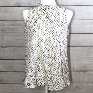 Ellen Tracy Ruffled Blouse